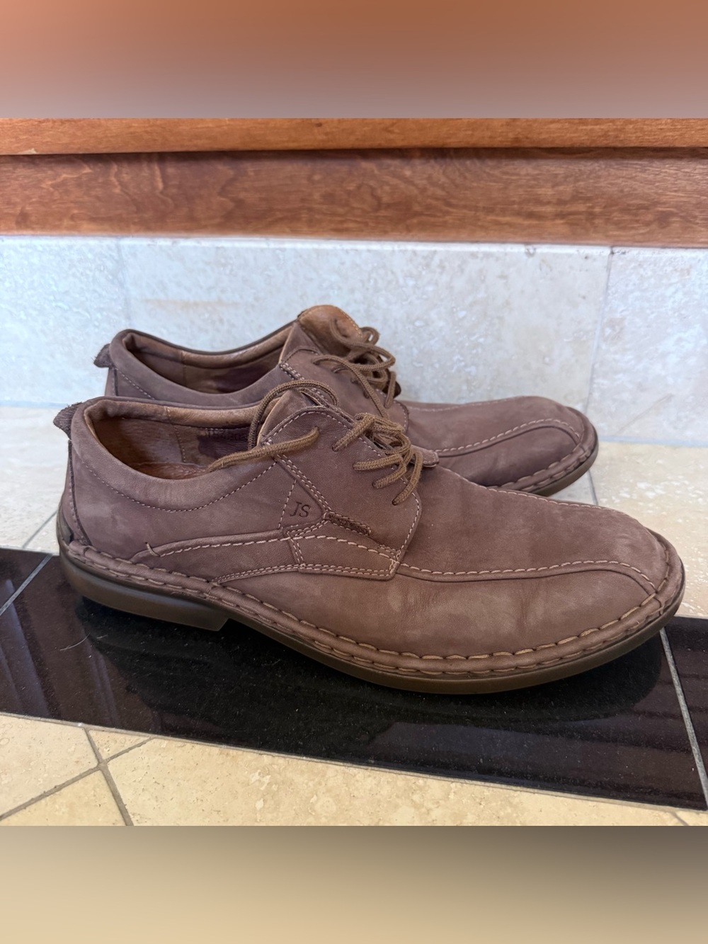 Josef Seibel Anvers 08 Men's Casual Shoes Nubuck Leather Size 41